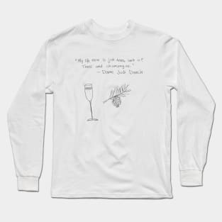 Trees & Champagne Long Sleeve T-Shirt